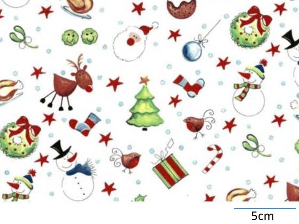 画像1: CHRISTMAS CHINTZ WITHOUT TEXT  (Ａ４) (1)