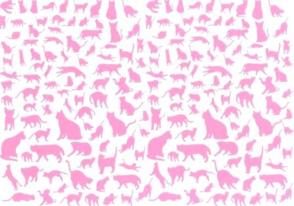 画像1: Cats&Kittens　【ガラス用】 (1)