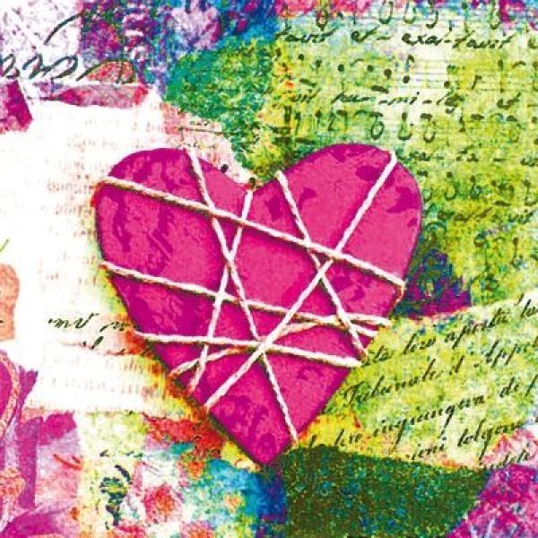 画像1: 【ナプキン】 Bright Heart (1)