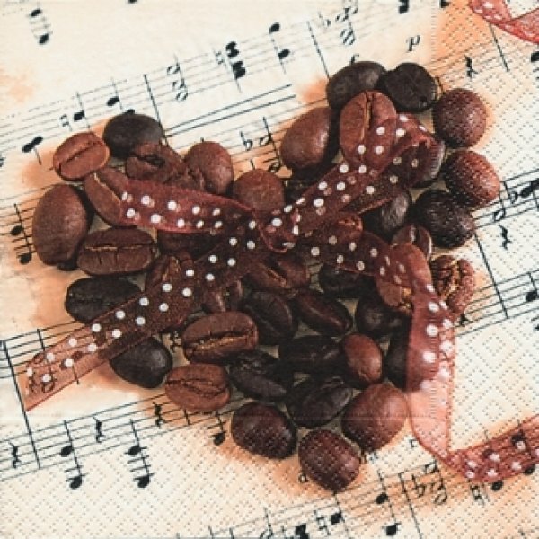 画像1: 【ナプキン】 coffee symphony (1)