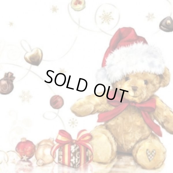 画像1: 【ナプキン】 X-MAS TEDDY (1)