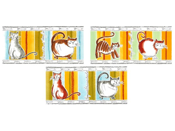 画像1: CURLY CATS MUGWRAP (1)