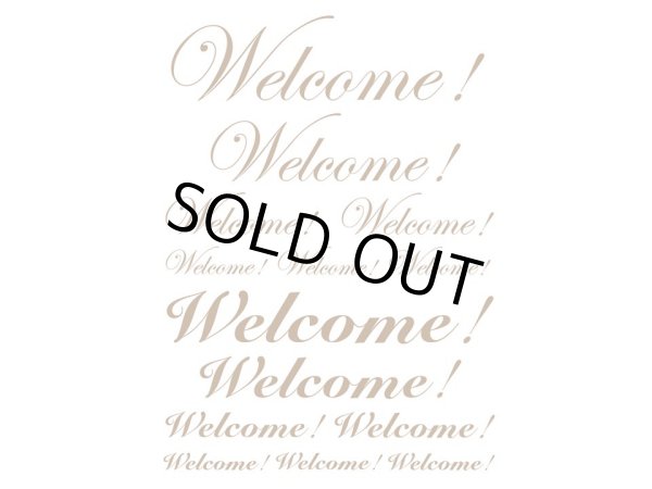 画像1: WELCOME 1 (1)