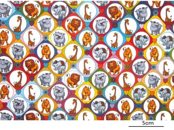 画像1: HAPPY JUNGLESQUARES (A4) (1)