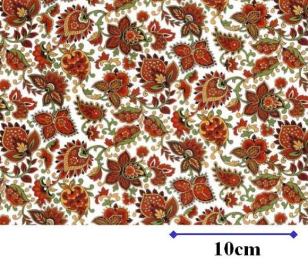 画像1: PAISLEY RED  (Ａ４) (1)