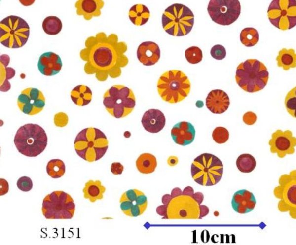 画像1: TWIRLY WHIRLY CHINTZ  (Ａ４) (1)