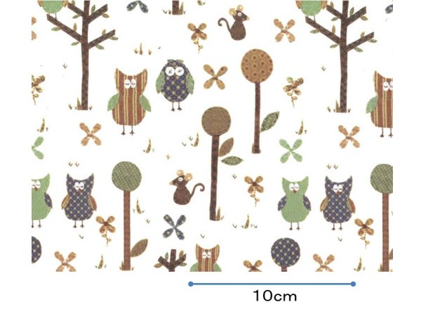 画像1: PATCHWORK OWLS  (Ａ４) (1)