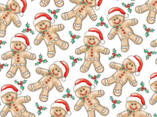 画像1: FESTIVE GINGERBREAD　（Ｌ） (1)