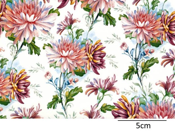 画像1: CHRYSANTHEMUM CHINTZ（Ｌ） (1)