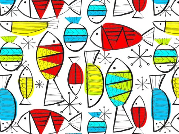 画像1: FUNKY FISH  (Ａ４) (1)
