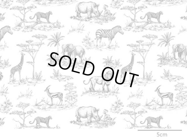 画像1: SAFARI TOILE BLACK （Ｌ） (1)
