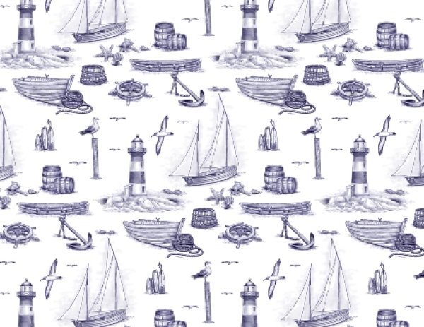 画像1: BLUE HARBOUR　(L) (1)