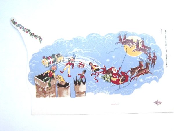 画像1: SANTA CLAUS ON SLEIGH (1)