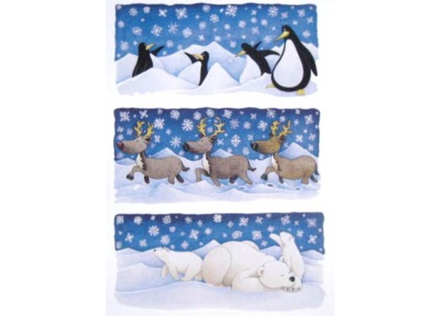 画像1: CHRISTMAS ANIMAL MUG (1)