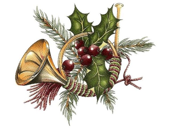 画像1: XMAS HORN (1)