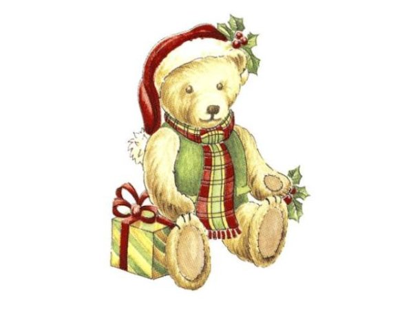 画像1: CHRISTMAS TEDDY (1)