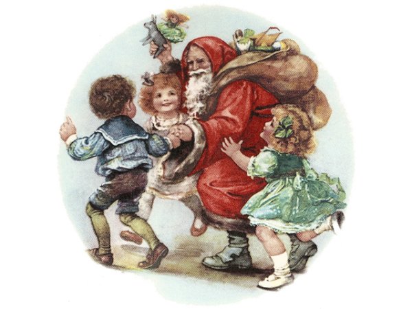 画像1: SANTA & CHILDREN (1)