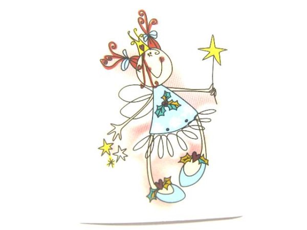 画像1: CHRISTMAS CHICK BLUE DRESS (1)