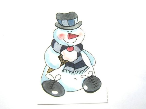 画像1: SNOWMAN WITH ICECREAM (1)