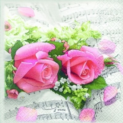 画像1: 【ナプキン】 Flower Symphony