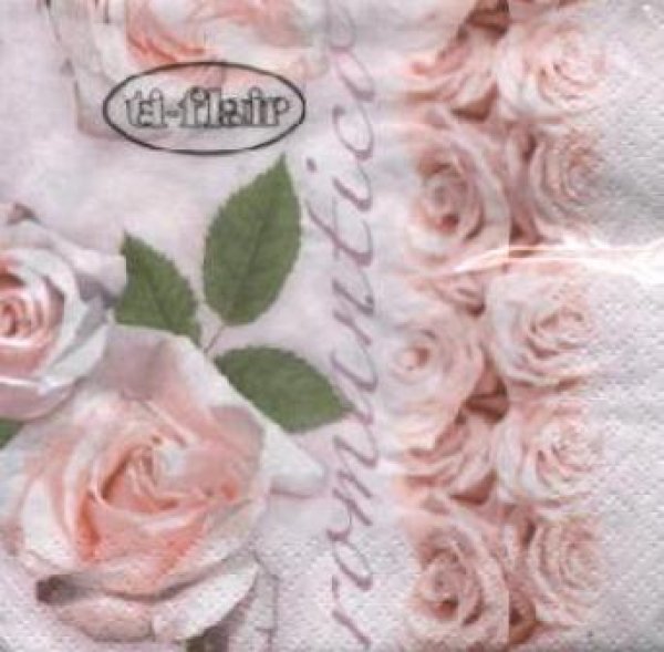 画像1: 【ナプキン】 Romantico rose (1)