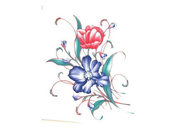 画像1: FLORAL【ガラス用】 (1)