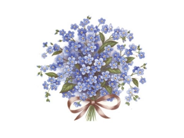 画像1: BLUE　FORGET-ME-NOT (1)