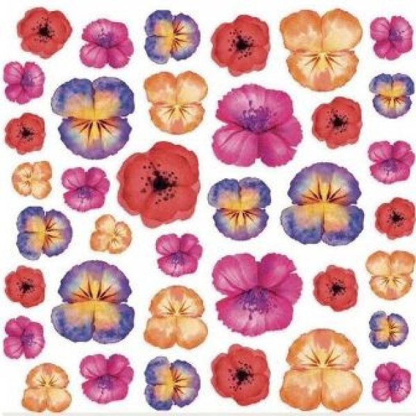 画像1: Hand Painted Flowers (1)