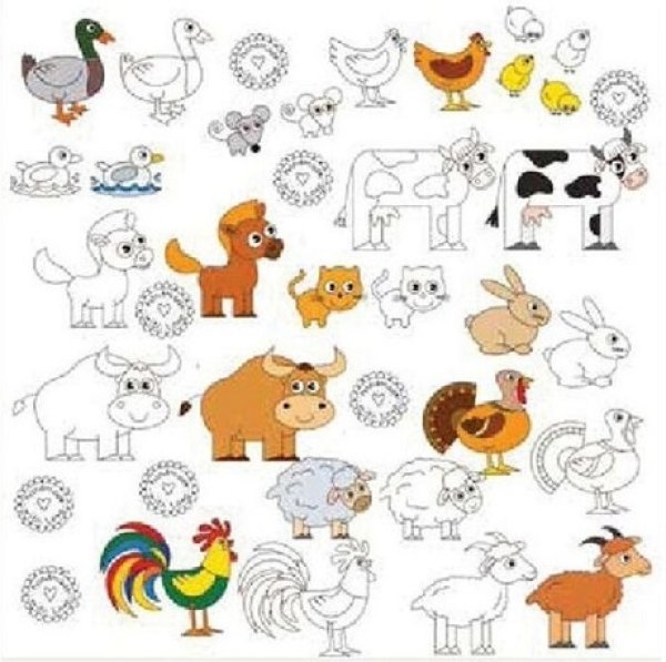 画像1: Coloring Farm (1)