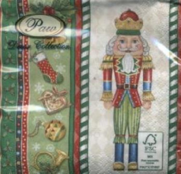 画像1: 【ナプキン】 Christmas Nutcracker (1)