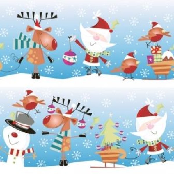 画像1: 【ナプキン】 Santa Claus (1)