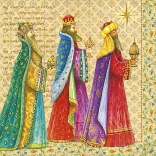 画像1: 【ナプキン】 Three Wise Men (1)