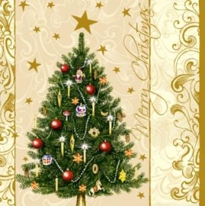 画像1: 【ナプキン】 Christmas Tree