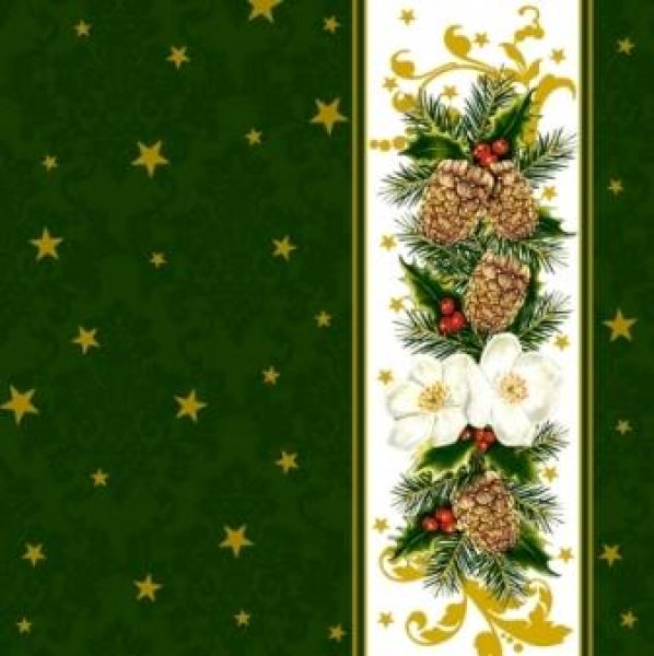 画像1: 【ナプキン】 Christmas-Stars (1)