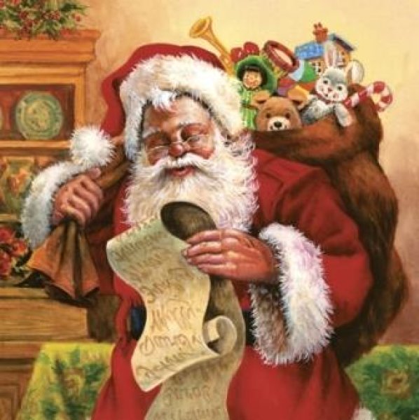画像1: 【ナプキン】 Weihnachtsmann (1)