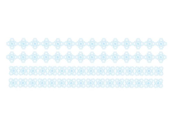 画像1: ボーダー/ローズ (1)
