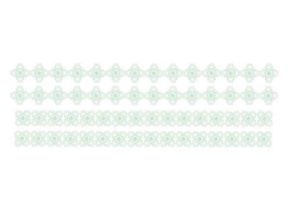 画像1: ボーダー/ローズ (1)