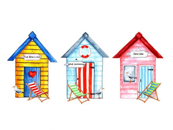 画像1: BEACH HUTS-A (1)
