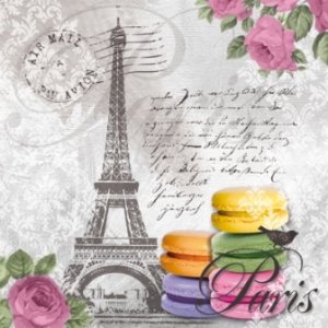 画像: 【ナプキン】 Macarons de Paris