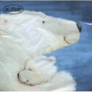 画像: 【ナプキン】 Polar Bear