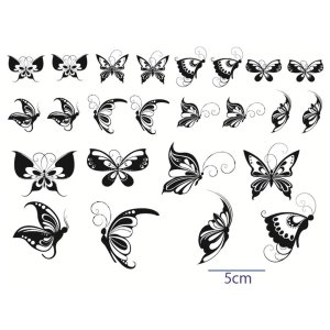 画像: デザイン蝶々