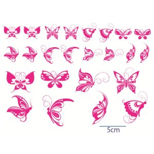 画像: デザイン蝶々