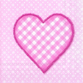 画像1: 【ナプキン】 Lovely Dotty light rosa