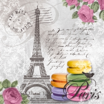 画像1: 【ナプキン】 Macarons de Paris